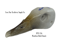 RTX716 Mandarin Duck Hen Head

