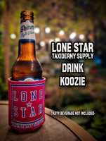 Lone Star Taxidermy Supply Koozie
