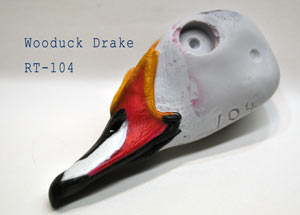RT104 Wooduck Drake Head