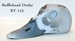 RT113 Bufflehead Drake Head